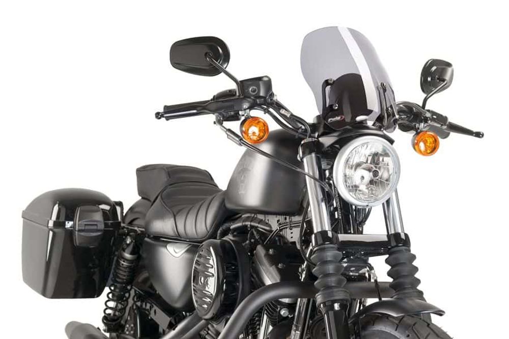 PUIG 9283H New Generation Touring  passend fuer HARLEY DAVIDSON SPORTSTER 883 SUPERLOW XL883L Getönt