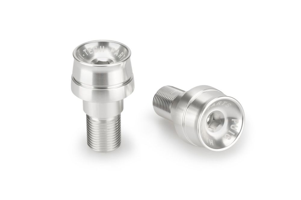 PUIG 21292P Lenkerenden Speed  passend fuer YAMAHA T-MAX 560 TECH MAX Silber