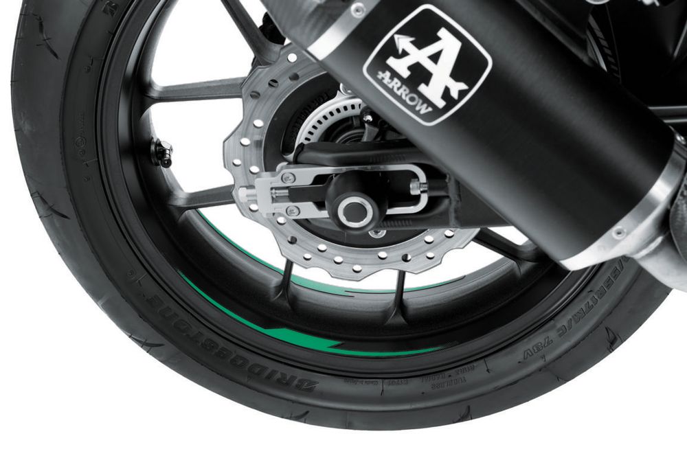 PUIG 21833V Rim Strips Premium  passend fuer HONDA NT650V DEAUVILLE Grün