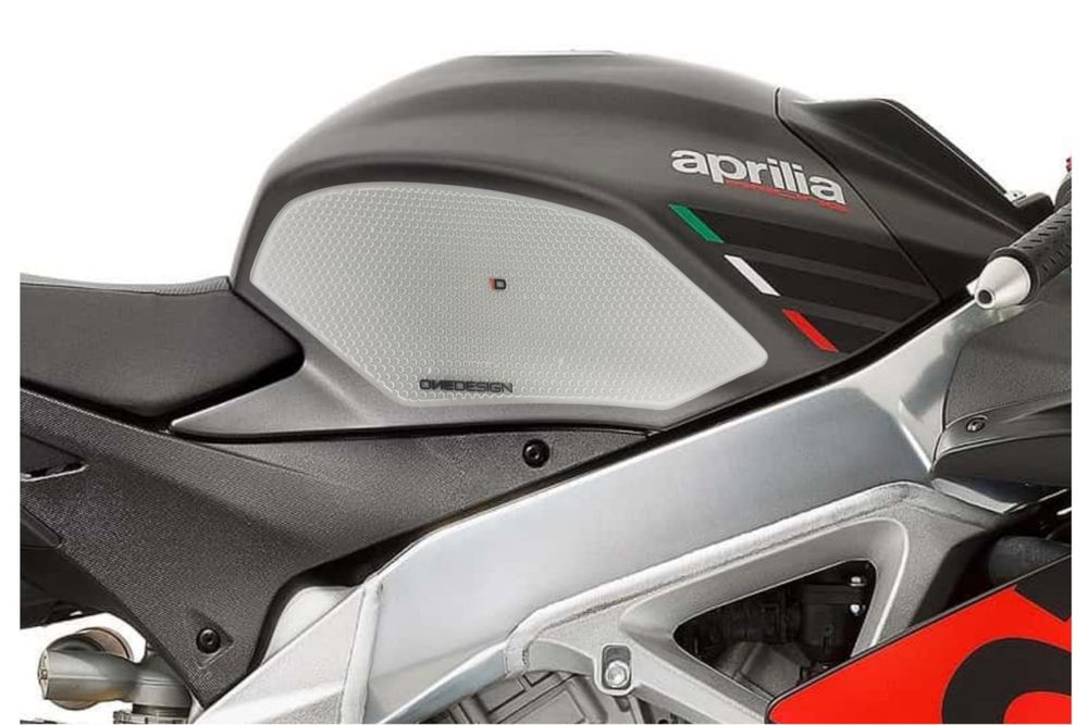 PUIG 20060W Seitliche Tankprotektor  passend fuer APRILIA RSV4 Transparent