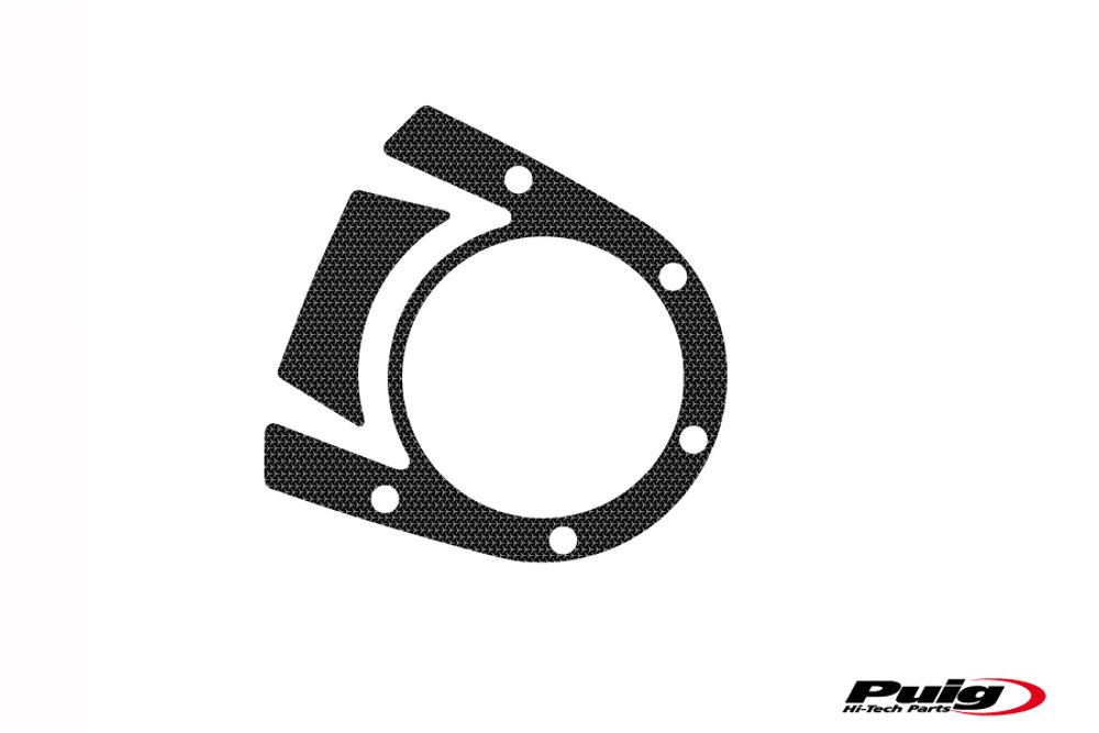 PUIG 7448U Naked Yoke Protector  passend fuer DUCATI DIAVEL Grau