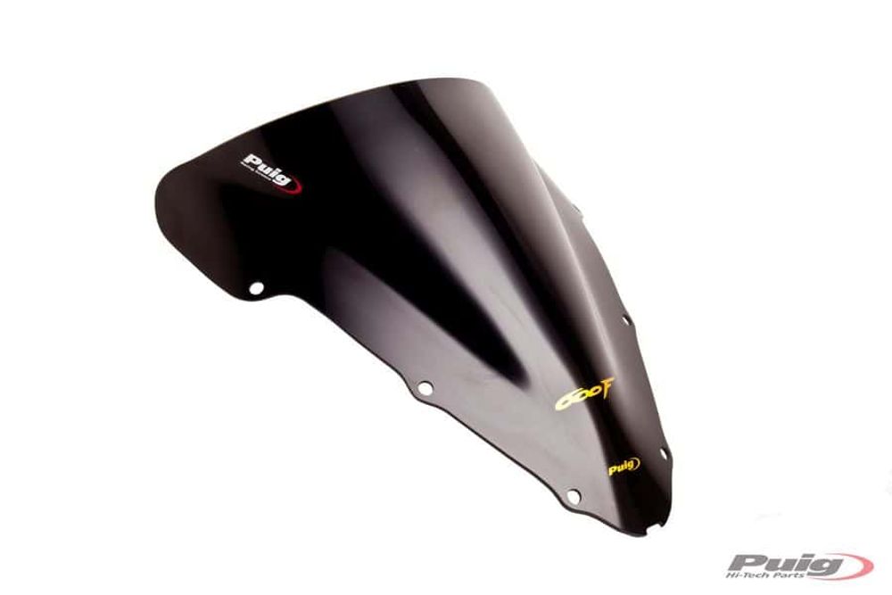 PUIG 0861N Racingscheibe  passend fuer HONDA CBR600F Schwarz