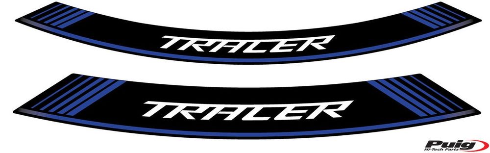 PUIG 9293A Rim Strips Specials  passend fuer YAMAHA MT-09 TRACER Blau