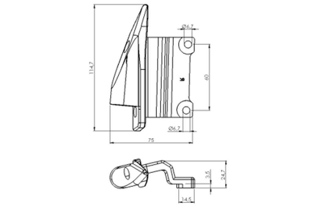 PUIG 9549N Z2 Rückspiegel  passend fuer KYMCO AK550 Schwarz