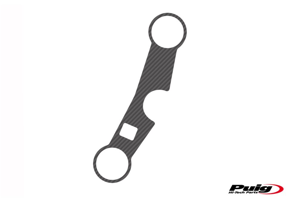 PUIG 1961C Yoke Protector Xtreme  passend fuer SUZUKI SV1000S Carbon look