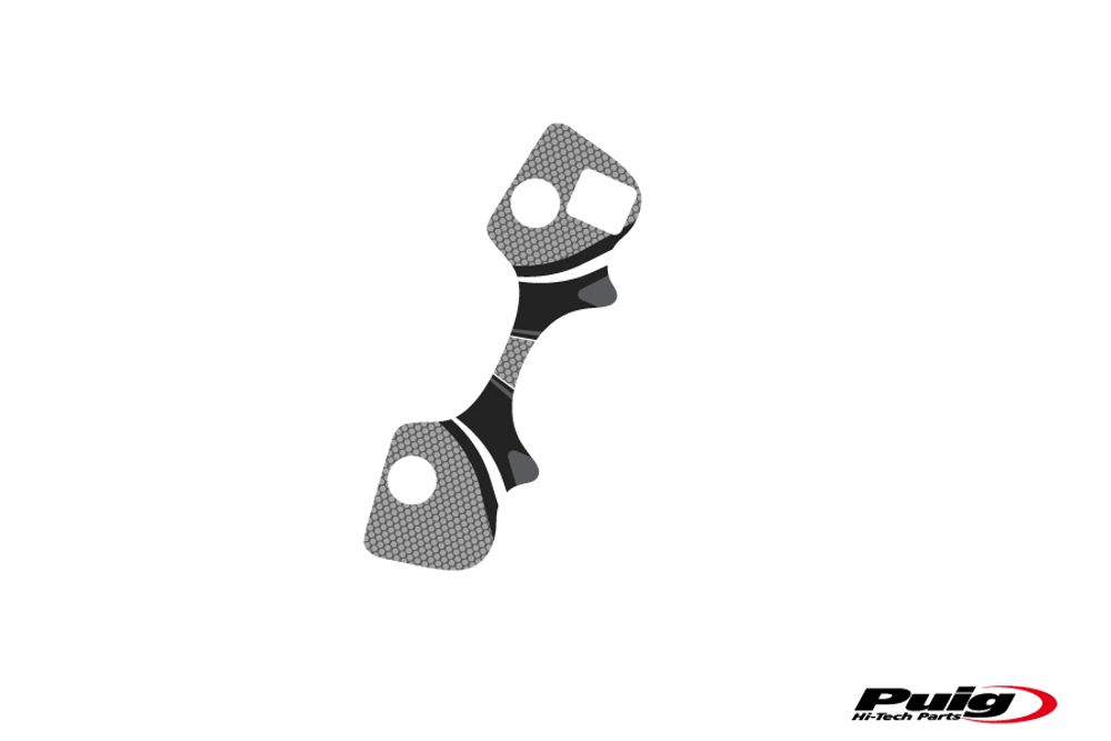 PUIG 6914U Radikal Yoke Protector  passend fuer SUZUKI GSX-R1300 HAYABUSA Grau