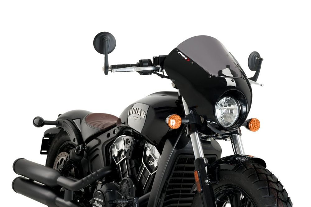 PUIG 21107F Dark Night  passend fuer INDIAN SCOUT BOBBER Stark getönt