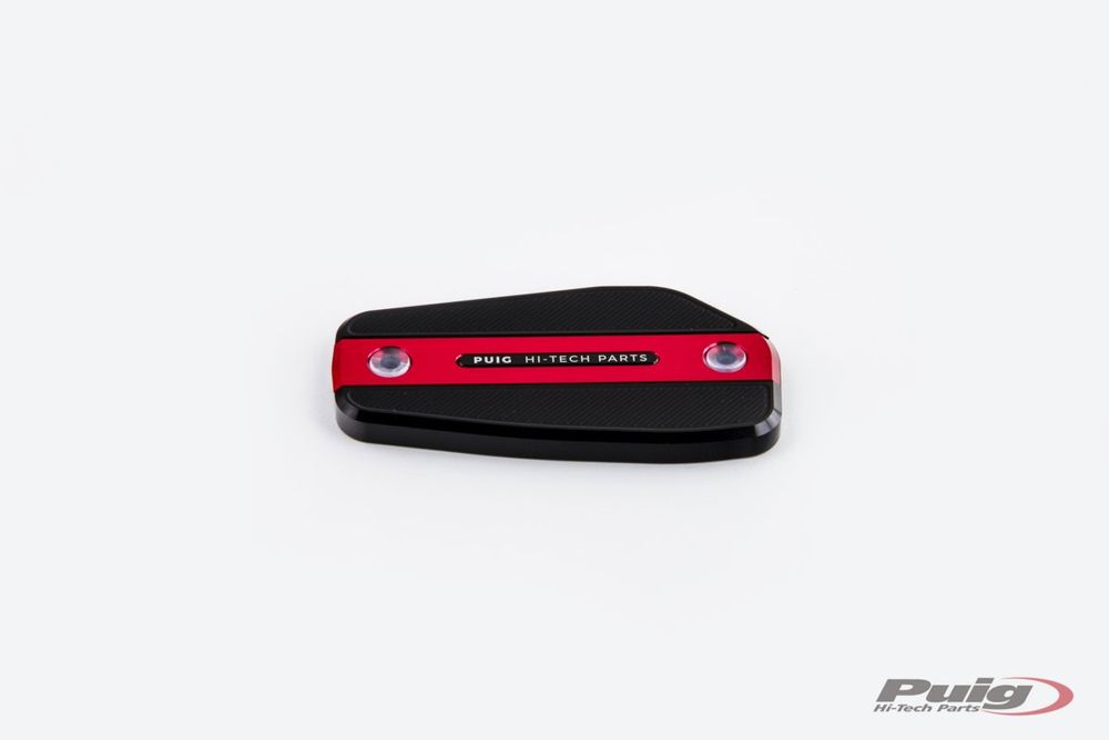 PUIG 3648R Vorderer Bremsflüssigkeitsbehälterdeckel  passend fuer SUZUKI GSX-S1000 Rot