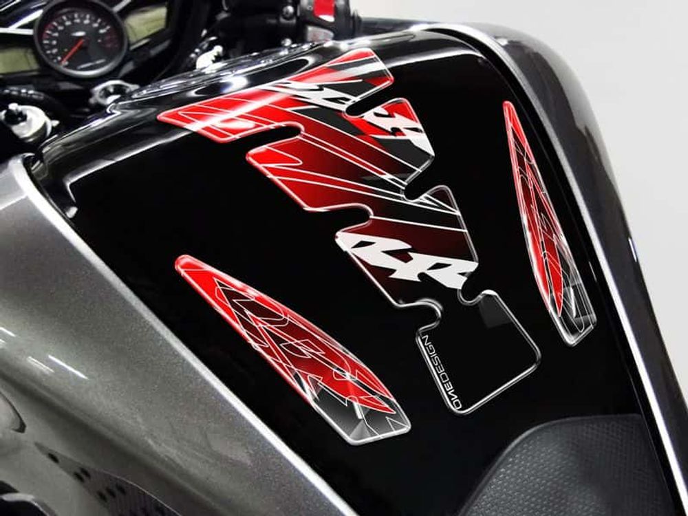 PUIG 4784R Wings Tankprotektor  passend fuer HONDA CBR1000F Rot