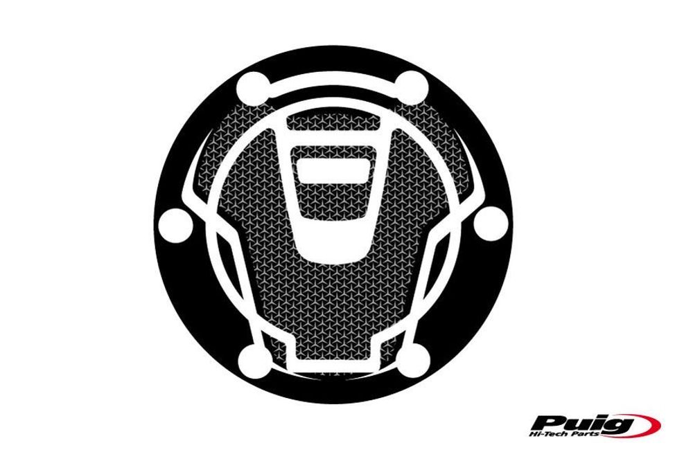 PUIG 9446U Tankdeckelabdeckungen Naked  passend fuer KTM 1290 SUPER ADVENTURE T Grau