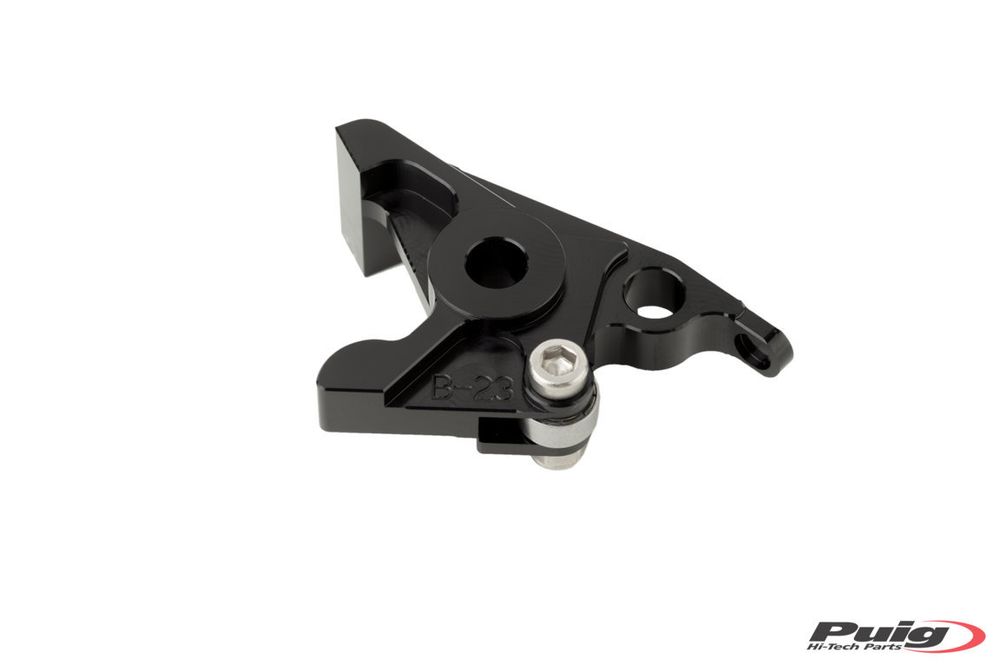 PUIG 5446N Vorderradbremshebel Adapter  passend fuer HONDA CBF600 Schwarz