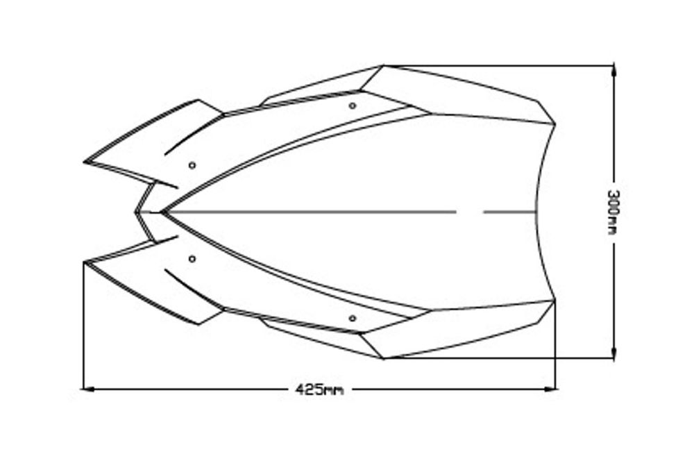 PUIG 3841F New Generation Touring  passend fuer KAWASAKI Z900 Stark getönt