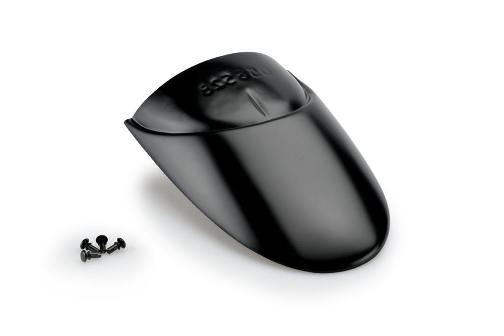 PUIG 9224N Verlängerung des vorderen Schutzblechs  passend fuer TRIUMPH STREET TWIN Schwarz