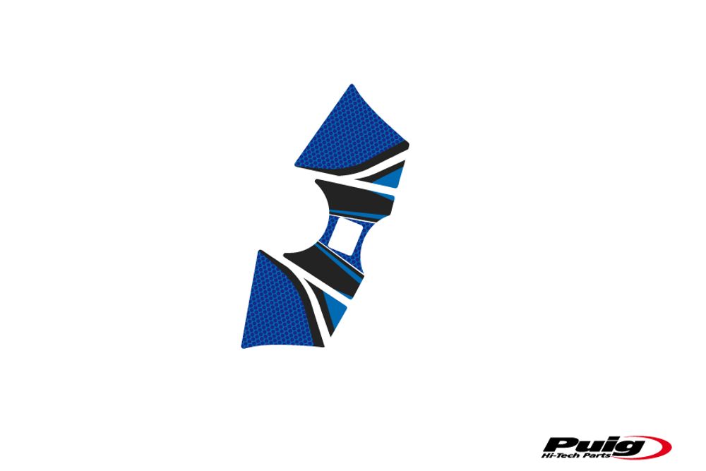 PUIG 6958A Radikal Yoke Protector  passend fuer HONDA VFR 1200 FD Blau