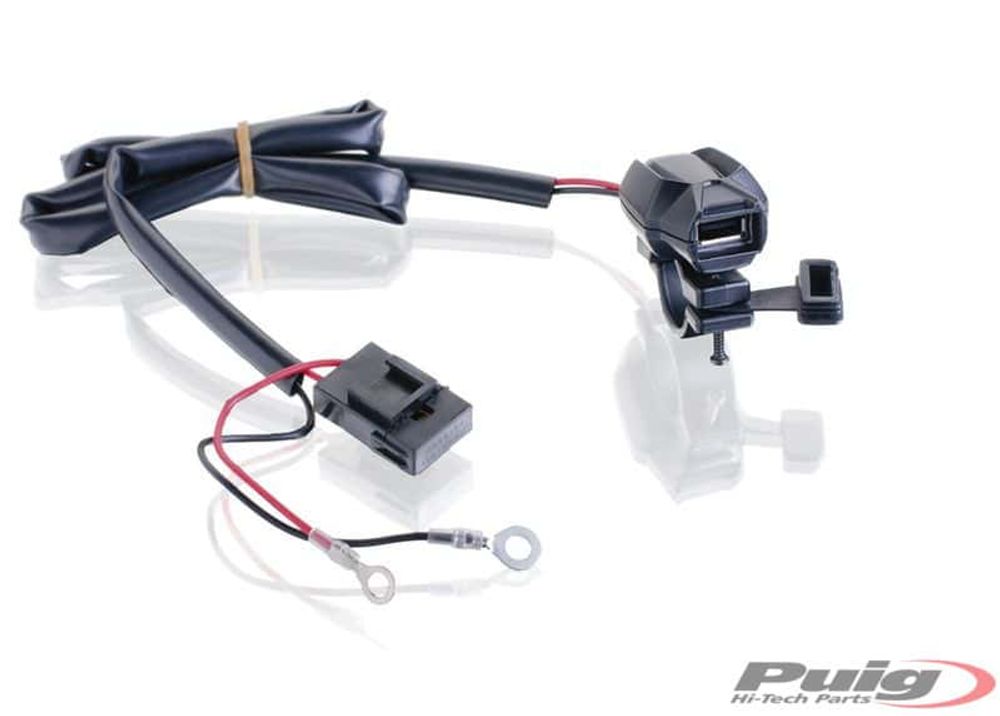 PUIG 6840N Ladebuchse  passend fuer UNIVERSAL UNIVERSAL Schwarz