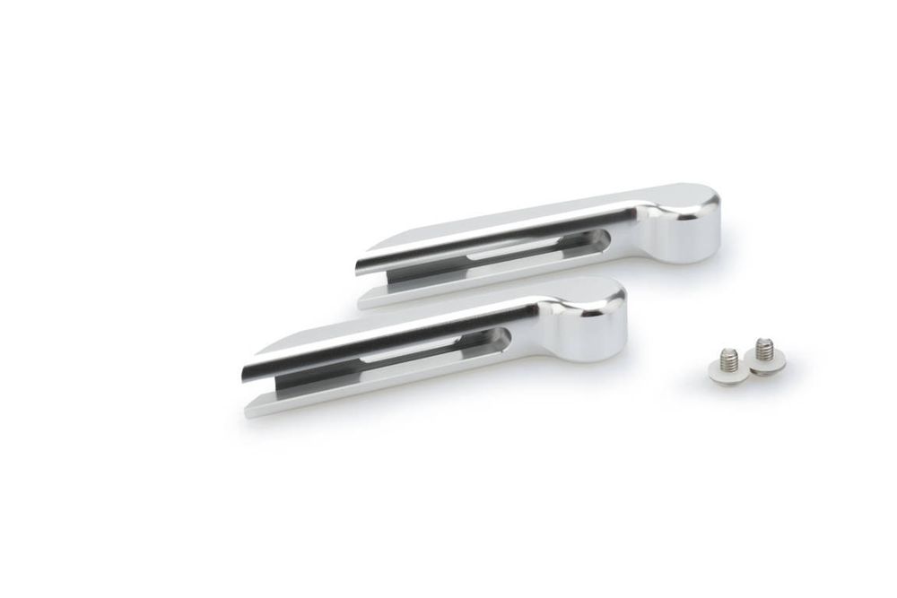 PUIG 3700P Hebel 3.0.  passend fuer KAWASAKI KLE500 Silber