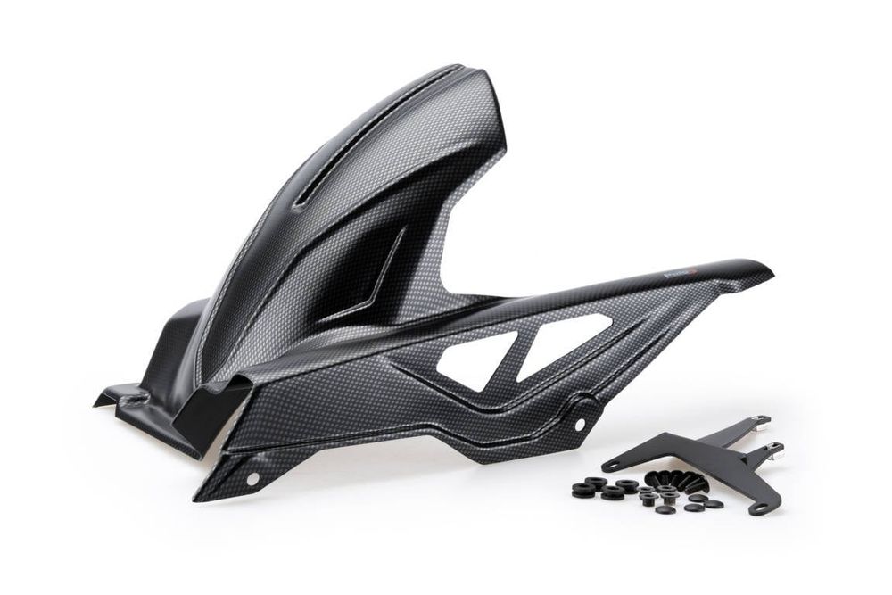 PUIG 21532C Hinterradabdeckungen   passend fuer HONDA CB750 HORNET Carbon look