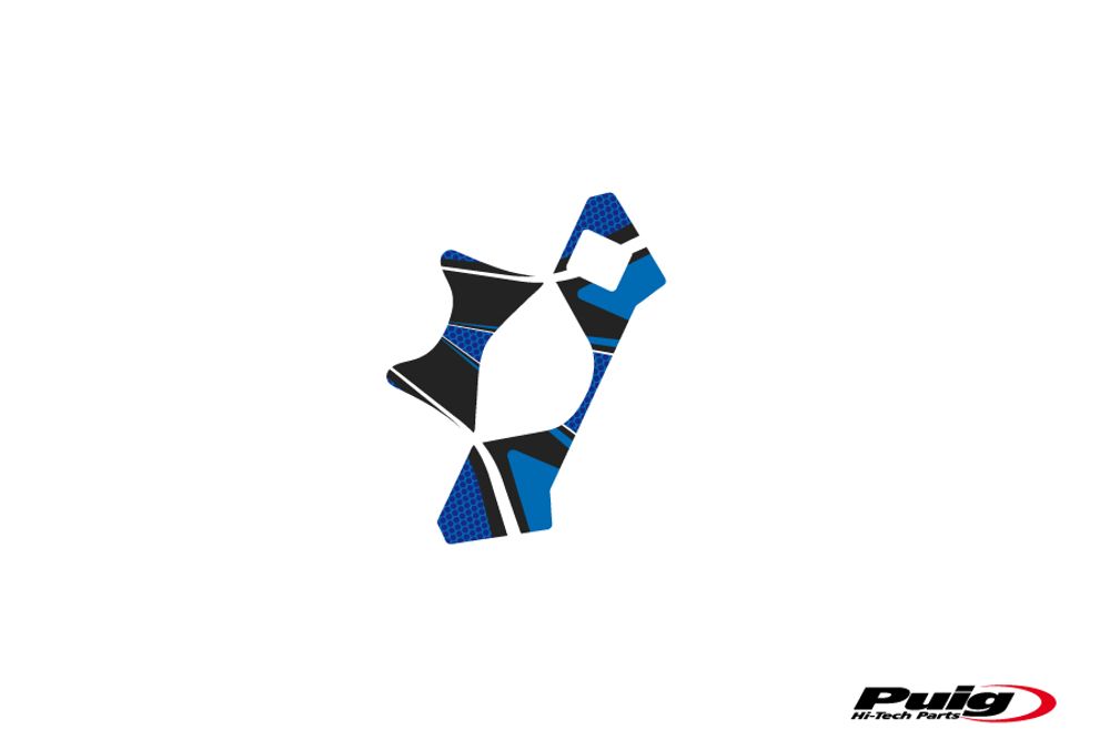 PUIG 6922A Radikal Yoke Protector  passend fuer SUZUKI GSF1250 BANDIT Blau