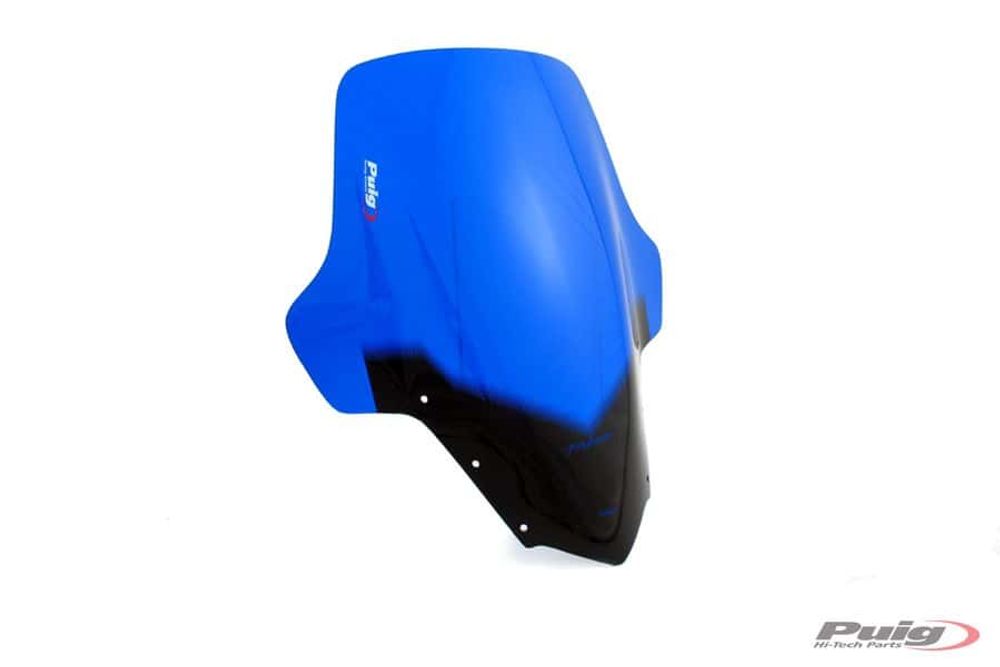 PUIG 4101A Tourenscheibe  passend fuer YAMAHA FZ1 FAZER Blau