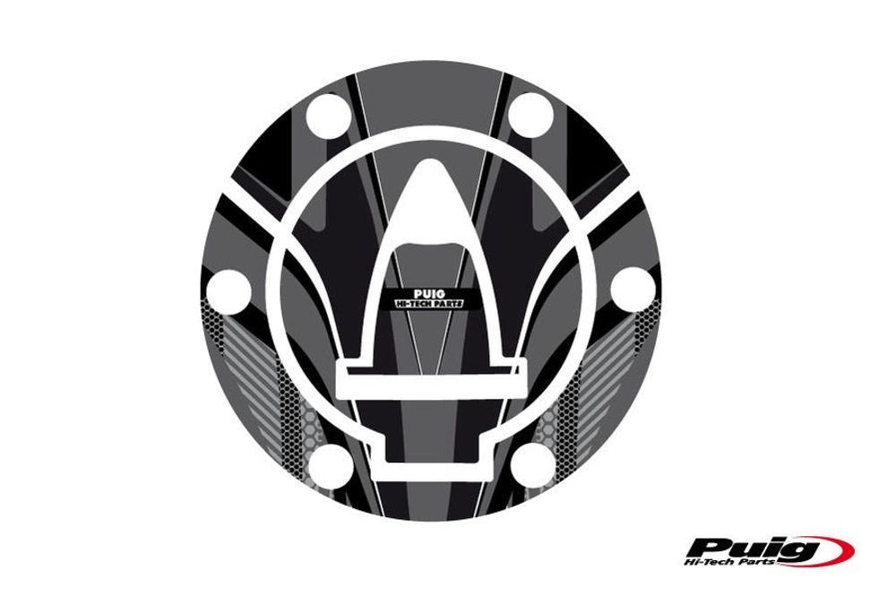 PUIG 8174U Tankdeckelabdeckungen Radikal  passend fuer KTM 1190 ADVENTURE Grau