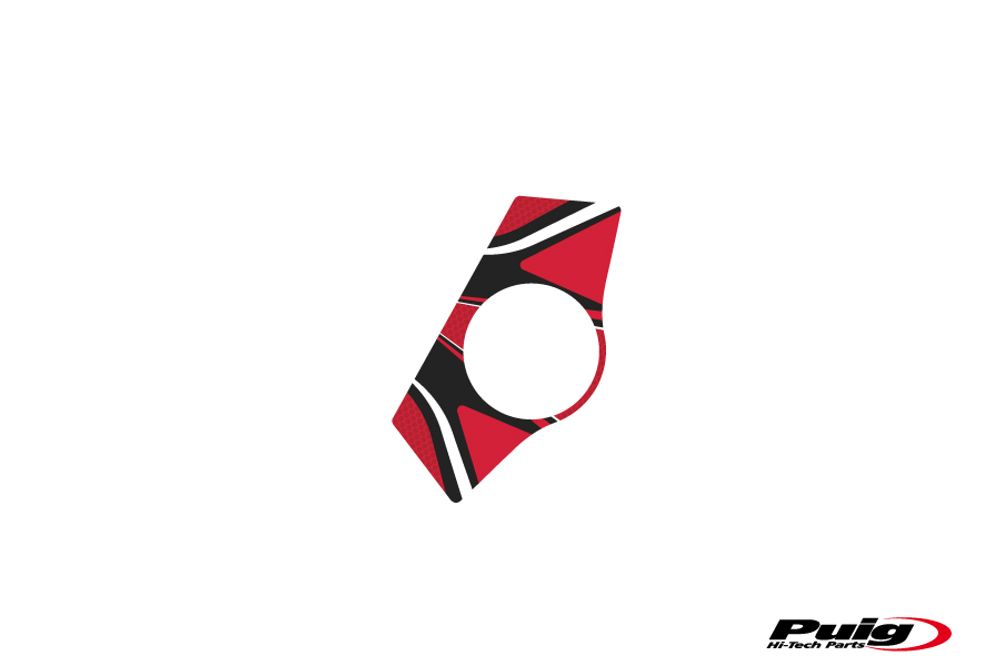 PUIG 6950R Radikal Yoke Protector  passend fuer KAWASAKI Z1000SX Rot