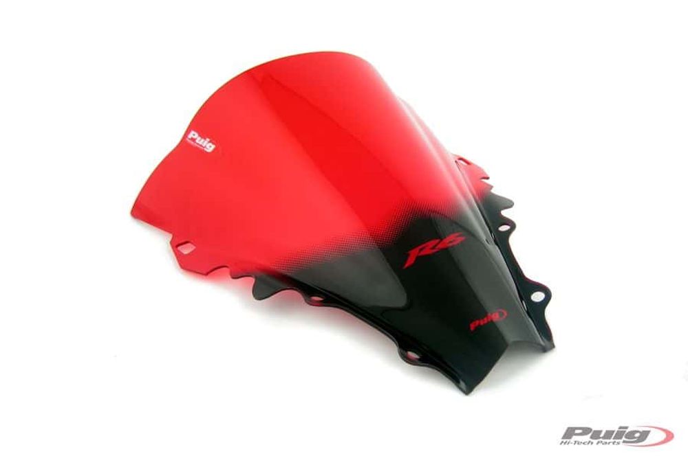 PUIG 4059R Racingscheibe  passend fuer YAMAHA YZF-R6 Rot