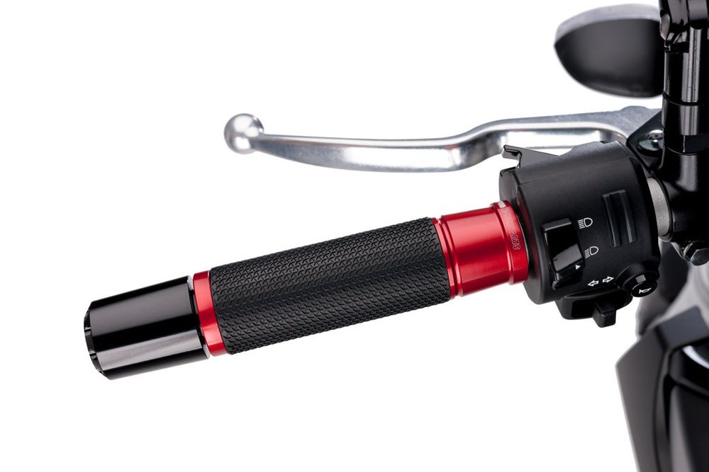 PUIG 3553R Ascent Griffe  passend fuer KAWASAKI KLE500 Rot