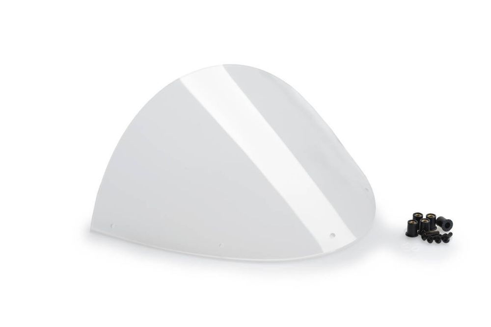 PUIG 9196W Ersatzteile - Scheibe Für Halbverkleidung Ø 195 mm.  passend fuer UNIVERSAL UNIVERSAL Transparent