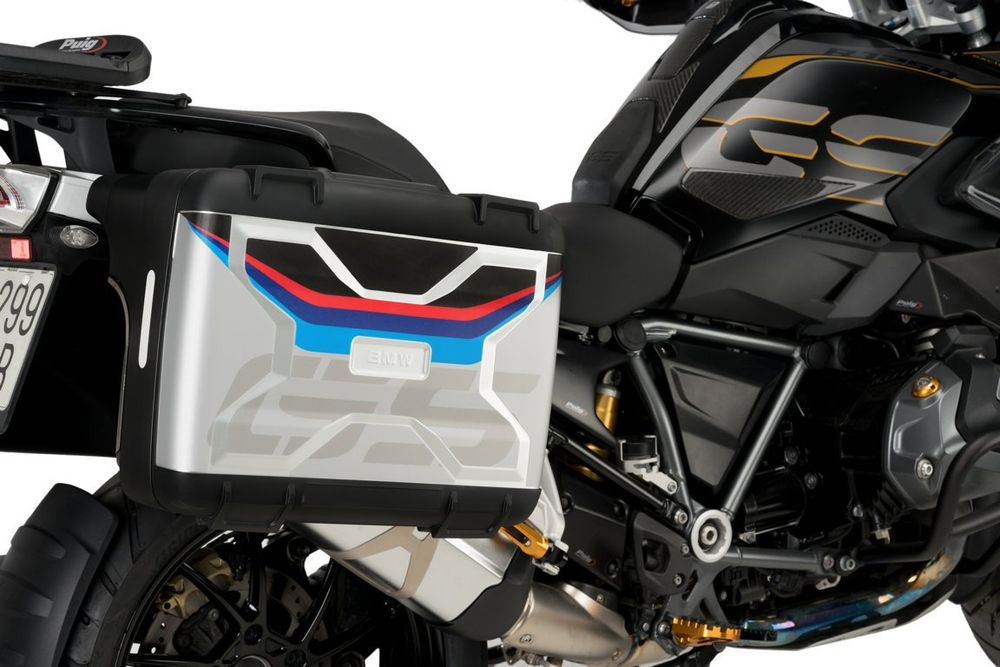 PUIG 20216N Stickerset für BMW  passend fuer BMW R1200GS Schwarz