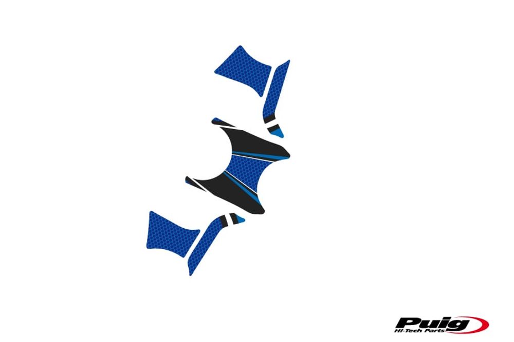 PUIG 6984A Radikal Yoke Protector  passend fuer BMW R1200GS Blau
