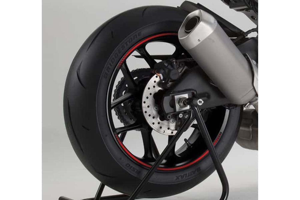 PUIG 8431R Rim Strips Premium  passend fuer HONDA NT650V DEAUVILLE Rot
