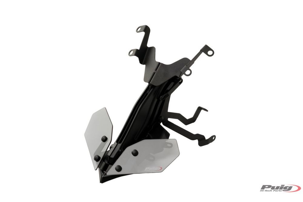 PUIG 9955N M.E.M. (Manueller Hebemechanismus)  passend fuer YAMAHA MT-09 Schwarz