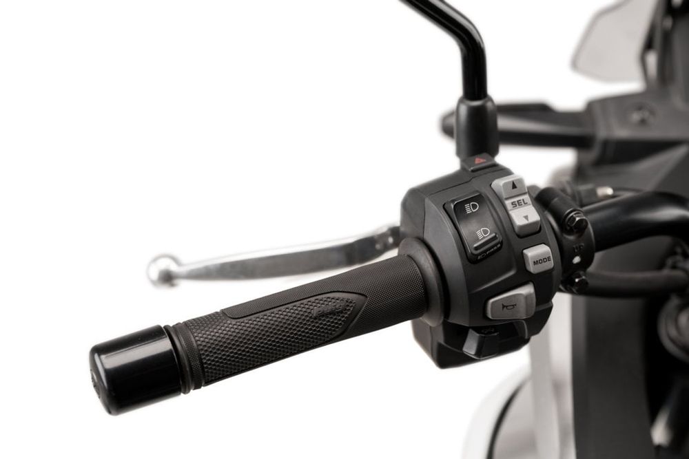 PUIG 20796N Core Griffe  passend fuer KAWASAKI KLE500 Schwarz