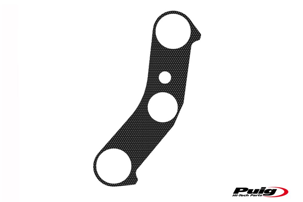 PUIG 7395U Naked Yoke Protector  passend fuer YAMAHA YZF-R6 Grau