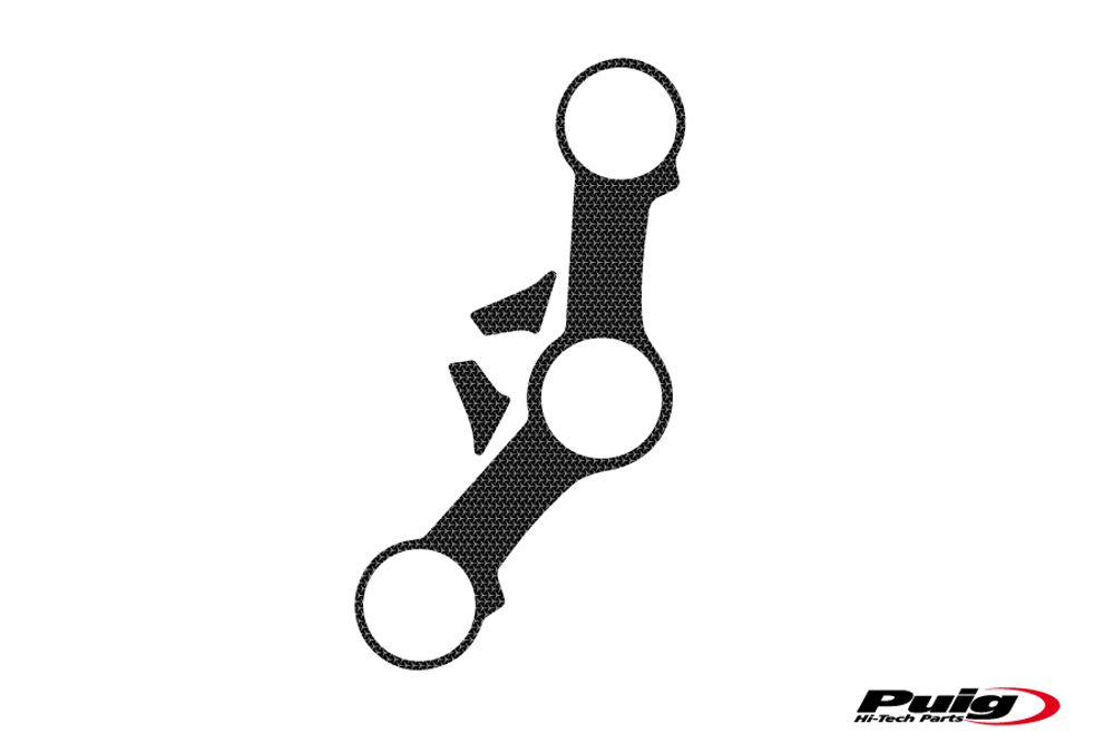 PUIG 7455U Naked Yoke Protector  passend fuer BMW R1150 RS Grau