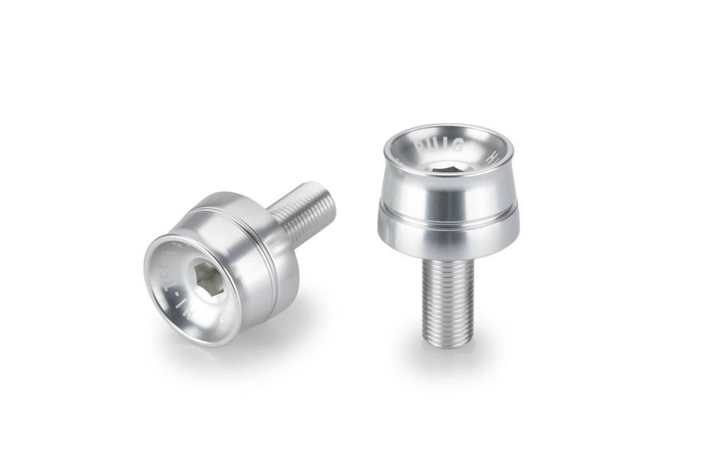 PUIG 21626P Lenkerenden Speed  passend fuer SUZUKI GSX-R1000 Silber