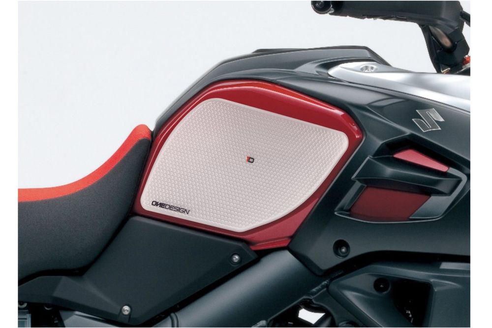 PUIG 20082W Seitliche Tankprotektor  passend fuer SUZUKI DL1000 V-STROM Transparent