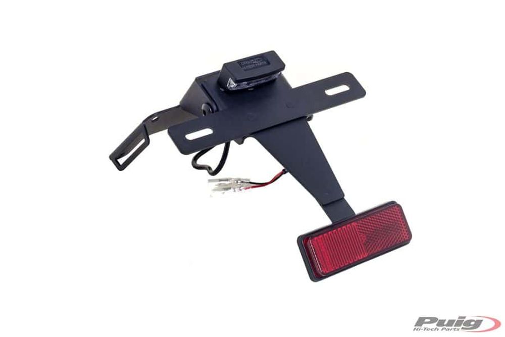 PUIG 4735N Kennzeichenhalters  passend fuer SUZUKI GSX-R600 Schwarz