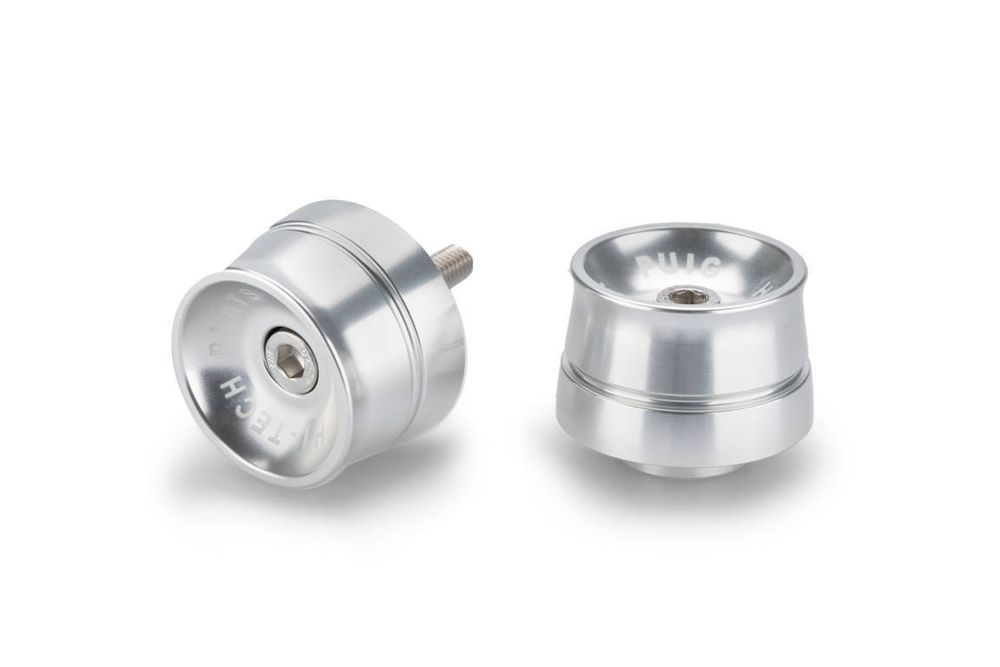 PUIG 21376P Lenkerenden Speed  passend fuer APRILIA RS 660 Silber