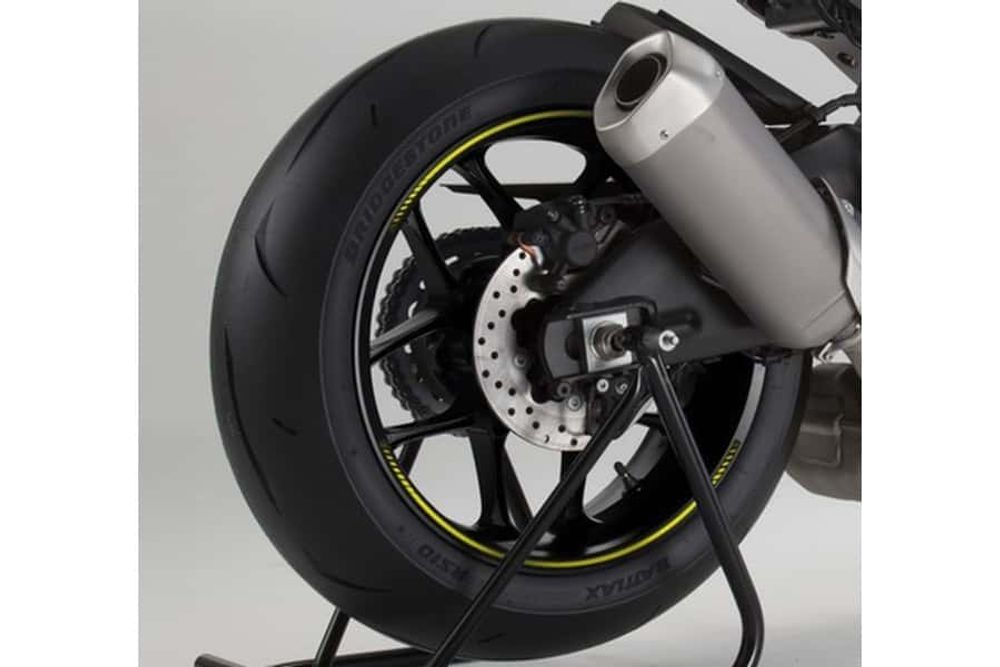 PUIG 8431G Rim Strips Premium  passend fuer HONDA NT650V DEAUVILLE Gelb