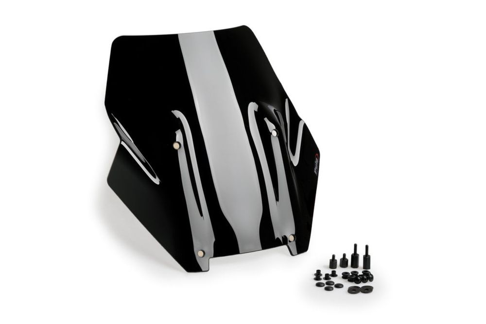 PUIG 20841N Sportscheibe  passend fuer HARLEY DAVIDSON PAN AMERICA RA1250 Schwarz