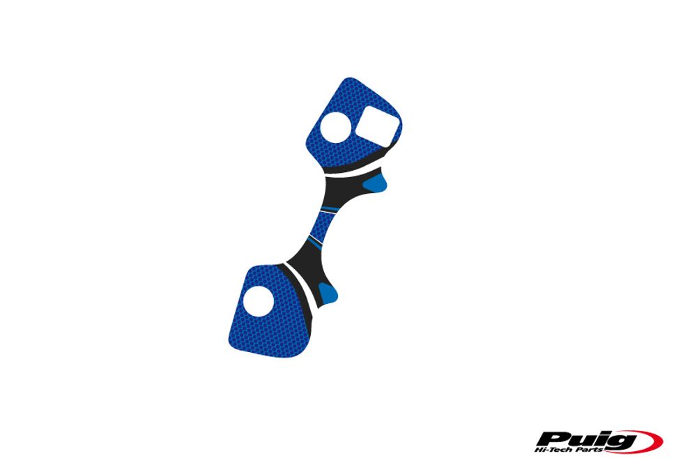 PUIG 6914A Radikal Yoke Protector  passend fuer SUZUKI GSX-R1300 HAYABUSA Blau