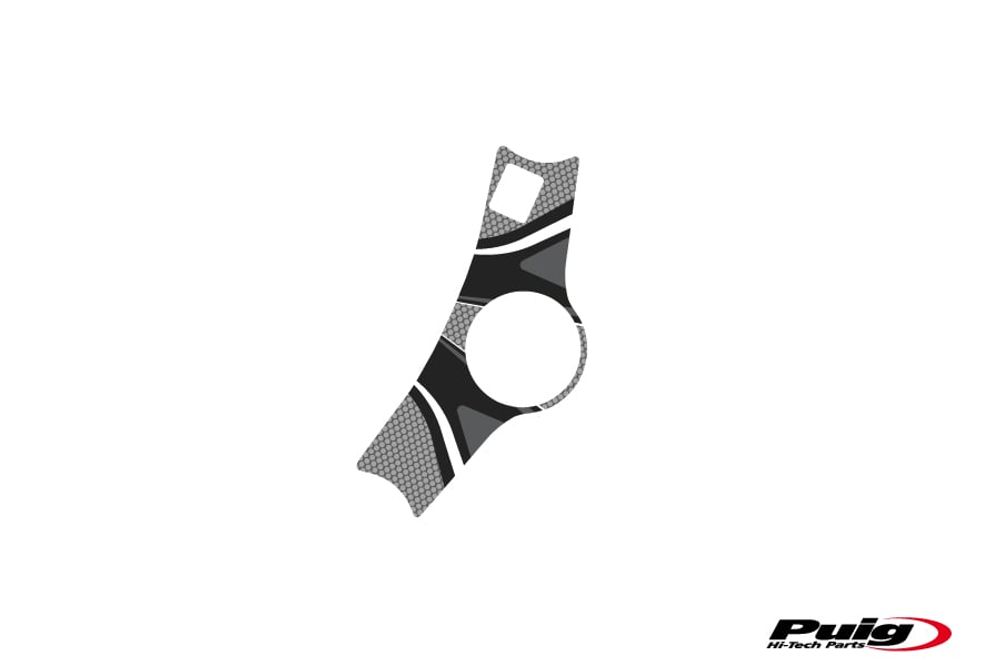 Puig 6972U Radikal Yoke Protector  Kompatibel/Ersatz für HONDA CBR600RR Grau