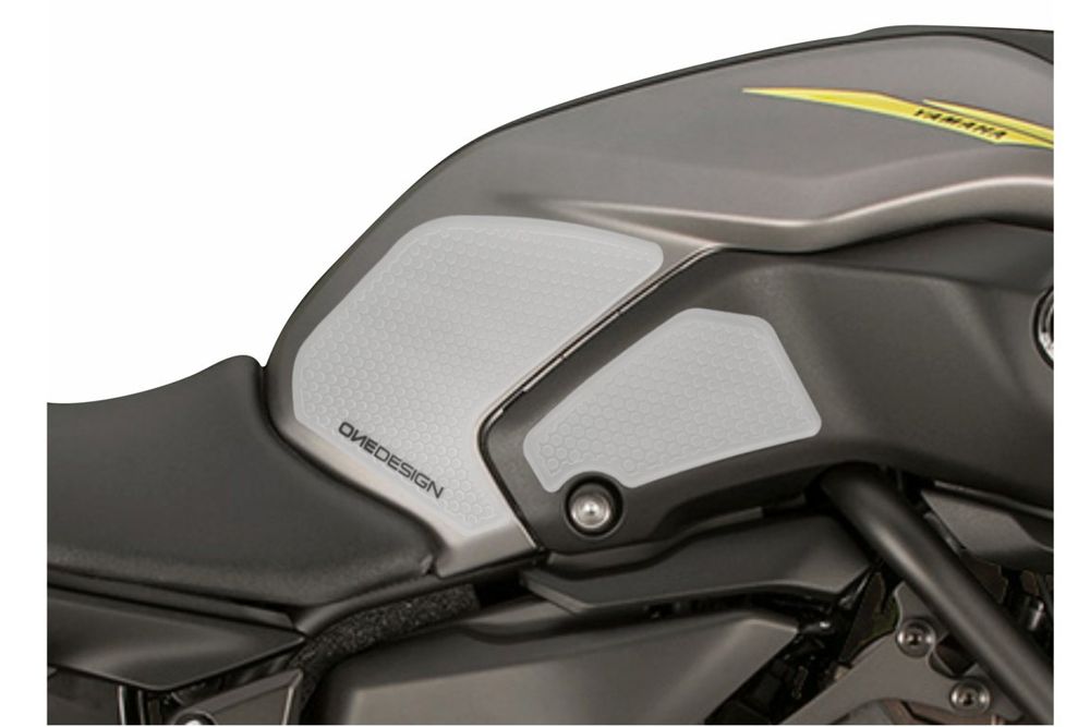 PUIG 20089W Seitliche Tankprotektor  passend fuer YAMAHA MT-07 Transparent