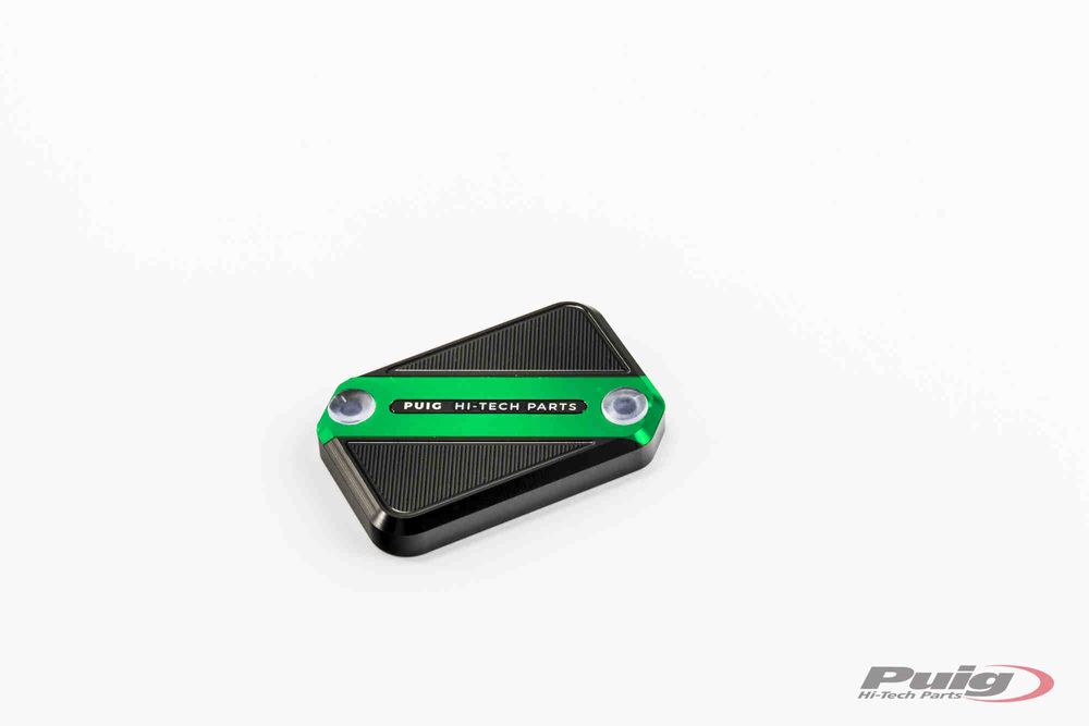 PUIG 9612V Vorderer Bremsflüssigkeitsbehälterdeckel  passend fuer BMW G310R Grün