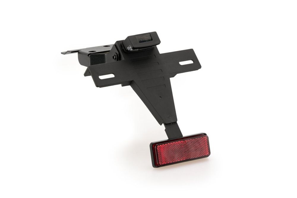 PUIG 20550N Kennzeichenhalters  passend fuer HONDA MONKEY 125 Schwarz