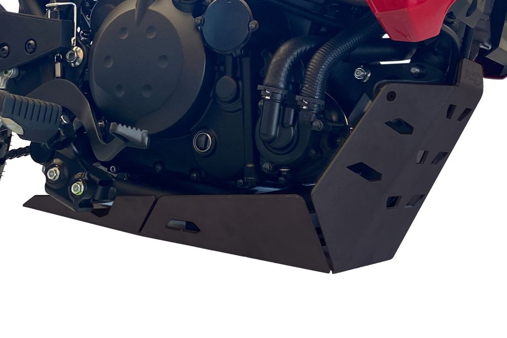 PUIG 21575N Motor Schutz  passend fuer KAWASAKI KLR 650 Schwarz