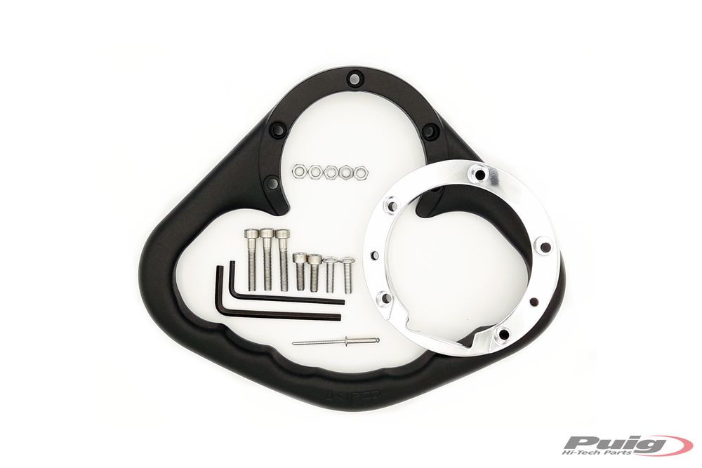 PUIG 9035N Haltering  passend fuer APRILIA TUONO V4R Schwarz