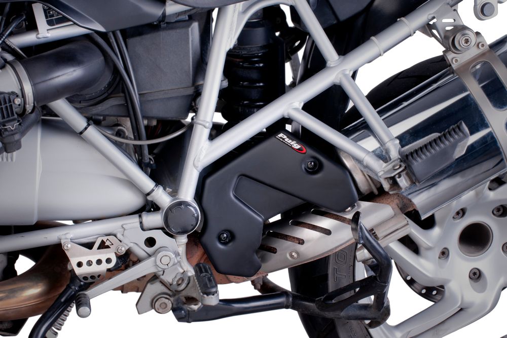 PUIG 6802J Seitenverkleidung unten  passend fuer BMW R1200GS ADVENTURE Mattschwarz