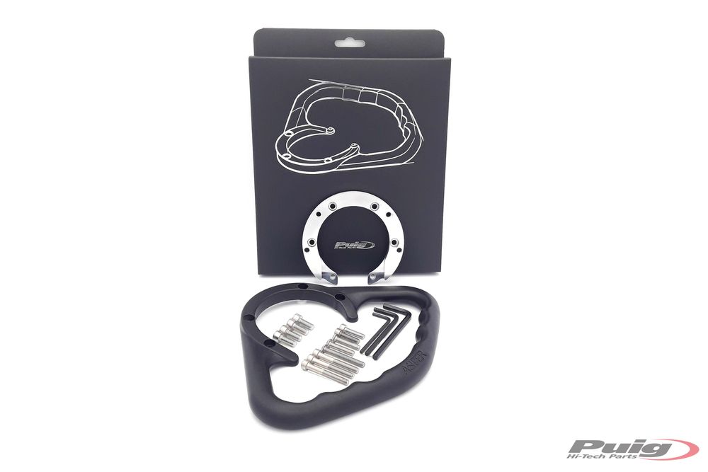 PUIG 5148N Haltering  passend fuer TRIUMPH DAYTONA 675 Schwarz